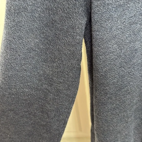 Ella Moss Cozy Open Draped Cardigan Sweater Indigo Blue - Picture 6 of 6